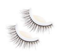 Anneome 3d False Eyelashes Reusable Self-adhesive Eyelashes Extension Fake Eye Lashes Natural Thick False Lashes Black