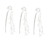 Anneome 3pcs Chinese Hair Chopsticks Retro Phoenix Tail Tassel Hairpins Lightweight Hair Sticks Elegant Bun Holder for Women Daily Wear and Parties