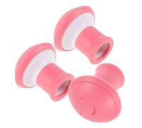 Anneome 3Pcs Face Exerciser Facial Muscle Trainer for Wrinkle Jaw Sculpting Shape Double Chin Reducer Mouth Exercise Tool for Facial Yoga Breathing Pink