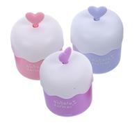 Anneome 3pcs Face Wash Foamer Cup Skincare Tool for Delicate Dense Foam Deep Pore Cleansing with Rapid Bubble Maker in Blue Purple Pink