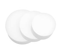 Anneome 3pcs Foam Cake Dummies Round for Baking Practice Reusable Foam Cake Models with Smooth Surface for Party Display and Decorating Skills Training