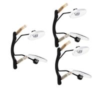 Anneome 3PCS Frameless Glasses Nose Bridge Pads Single Hole Hanging Style Replacement for Rimless Eyewear Ergonomic Nose Bracket Accessories for Secure Comfortable Fit