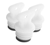 Anneome 3pcs Hot Water Bottle Rubber Stoppers Replacement Caps for Hot Water Bags Fit Leak-Resistant Plugs for Adults Portable Accessories