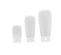 Anneome 3Pcs PE Makeup Subpackaging Bottles Leakproof Squeeze Bottles for Travel Toiletries Portable Cosmetic Dispenser for Cream Lotion