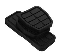 Anneome 3pcs Slip Car Pedal Covers with Stable Non Slip Base for Accelerator Brake Clutch Pedals Easy to Install and Clean Enhances Driving Comfort and Safety for Transport Vehicles