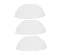 Anneome 3pcs White Plastic Mushroom Lampshades for Home Decor Easy to Install Floor Lamp Wall Sconce and Ceiling Fan Shades Warm Light Diffusion for Cozy Ambiance