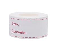 Anneome 4 Rolls Freezer Labels Removable Refrigerator Labels Home Food Stickers for Organization for Meal Prepping and Storage