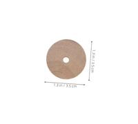 Anneome 40pcs Wooden Wheels for Crafts Unfinished Natural Wood Tires DIY Car Vehicle Making Accessories Educational Creative Project Materials