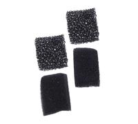 Anneome 4Pcs Black Stipple Makeup Sponge for Scar and Bruise Effects Dense and Coarse Porous Sponges for Halloween Face Painting and Professional Cosmetic Blending