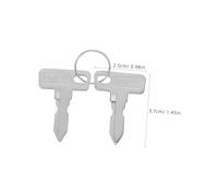 Anneome 4PCS Club Car Ignition Switch Keys Replacement for Precedent Golf Cart Models Wear-resistant Construction Ergonomic Grip for Electric Gas Cart Compatibility
