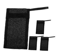 Anneome 4pcs Exfoliating Bar Soap Bags Mesh Soap Pouches with Drawstring Lanyard for Shower Bathroom Use Skin-friendly Net