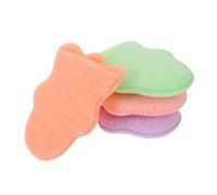 Anneome 4pcs Extra Large Face Wash Puff Soft Cotton Facial Cleansing Puff for Makeup Removal Skin Care Tools for Gentle Exfoliation