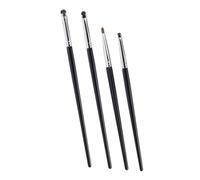 Anneome 4pcs Fine Precision Eyeliner Brush Set for Women Angled Eye Makeup Brushes with Comfortable Grip Hair for Easy and Accurate Eyeliner Application Suitable for Personal and