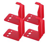 Anneome 4Pcs Fire Extinguisher Wall Mount Bracket Hook for 40Lb Universal Fire Extinguishers for Home and Commercial Safety