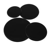 Anneome 4pcs Gas Stove Flame Covers Oven Burner Head Covers Hob Burner Flame Cap for Gas Range Replacement Kitchen Use
