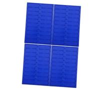 Anneome 4pcs Microscope Slide Boxes Slot Drying Rack for Laboratory Use Lightweight Plastic Holder for Accelerated Slide Drying in Microbiology and Cell Studies