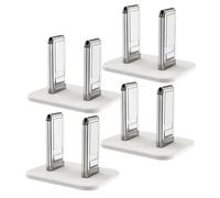 Anneome 4Pcs Plug Tightener Clips for Outlets Outlet Stabilizing Device Wall Plug Fixer Socket Reinforcement Aid to Prevent Loose Electrical Connection Secure Power Connection for Home and