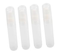 Anneome 4pcs Refillable Paint Markers Set with Flat Head Leakproof Empty Marker Pens for Oil and Water Ink Easy Ink Filling DIY Art Supplies for Rock Painting Graffiti School Use