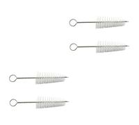 Anneome 4pcs Saxophone Pull Through Cleaning Supply Alto Sax Mouthpiece Pads Sax Brush Protector Brush Wind Instruments