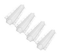 Anneome 4pcs Star-Shaped Vegetable Molds for Garden Use, Plastic Cucumber and Melon Fruit Shaping Tools, Vegetable Growing Accessories for Creative Plant Shaping