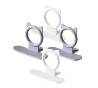 Anneome 4pcs Toilet Lid Lifters Practical Toilet Cover Handles Easy Install Bathroom Supplies for Keeping Hands Clean