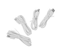 Anneome 4pcs USB Charging Cable for Water Flosser with Optimized Connector Fast Charging Cord Compatible with Portable Oral Irrigators Lightweight and Portable for Travel Home Use