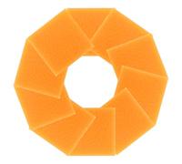 Anneome 5 Pairs High Heel Replacement Heel Tips 60mm Non-Slip Yellow Rubber Shoe Sole Protectors Anti-Friction Tread Pads and Boots