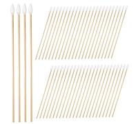 Anneome 500pcs Precision Pointed Cotton Swabs for Ear Cleaning and Makeup Application Soft Gentle Tips for Delicate Skin and Electronics Sturdy Long Handles for Detailed Cleaning and Nail
