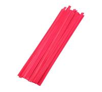 Anneome 50PCS Bamboo Weaving Strips DIY Craft Kit Flexible Flat Bamboo Sticks for Handmade Fans and Woven Paintings Durable Crafting Webbing Strips