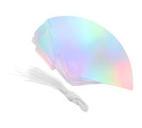Anneome 50Pcs Happy Birthday Cone Hats Colorful Paper Headwear for Adults for Parties Showers Celebrations