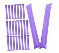 Anneome 50Pcs Inflatable Cheerleading Sticks Noise Makers for Sporting Events Lightweight PE Material Reusable Party Accessories for Indoor Outdoor Celebration