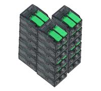 Anneome 50pcs Quick Splice Wire Connectors Spring-loaded Electrical Blocks for Secure Effortless Connections in Automotive Home Wiring Applications