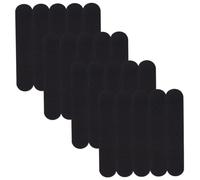 Anneome 50Pcs Self-adhesive Collar Protector Sweat Pads Absorption Liners for Hats and Shirt Collars Easy to Use Sweat Guards for Baseball Golf Tennis and Sun Hats