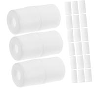 Anneome 50pcs White Plastic Breakaway Safety Buckles Lanyard Clasps for Necklaces Jewelry Endcaps Durable Rope Connectors with Strong Wear Resistance for Crafting