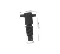Anneome 5pcs Hydraulic Jack Release Valve and Screw Vertical Return Seal for Floor Jack Repair Durable Iron Construction Easy Maintenance Tool for Car Repair