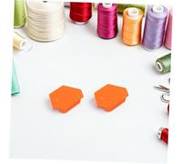 Anneome 5pcs Magnetic Regulation Sewing Seam Guide Magnet Sewing Machine Magnetic Guide Hemmer Scale Hemmer with Scale Magnet Stitching with Orange