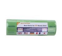 Anneome 5Rolls Disposable Hairdressing Neck Papers Green Stretchy Self Adhesive Collar Strips for Barber Salon Haircut Protection Allergy Neck Wrap for DIY Hairstyling