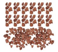 Anneome 60g Bag Volcanic Red Lava Rocks 3-6mm Microlandscape Stones for Sand Table Decoration Miniature Scenery Basing Rock for Diorama and Fish Tank Ornament