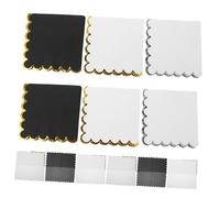 Anneome 60pcs Party Tissue Napkins with Elegant Wavy Edges Absorbent Disposable Decorative Paper Serviettes for Birthday Wedding Shower and Dinner Events