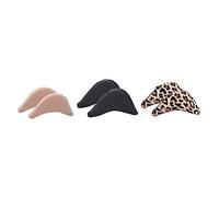 Anneome 6pairs Pain Insoles Half Insoles Thicken for Shoe Head Pad Shoe Head Cushion for Daily Walking and Standing Made of Soft Material in Leopard Print