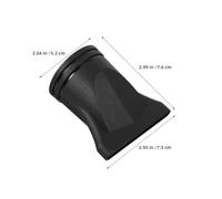 Anneome 6pcs Hair Dryer Attachments Narrow Concentrator Nozzle Replacement for Salon Styling Heat-resistant Diffuser Tools Fit Blow Dryers Diameter Enhance Drying Efficiency and Heat