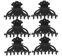 Anneome 6pcs Jumbo Claw Hair Clips for Women Large Hair Clamps Minimalist Style for Daily Use and Special Occasions