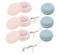 Anneome 6pcs Macaron Electronic Wipes Screen Cleaner Cloths for Phones Eyeglasses Cameras Portable Cleaning Tool with Lanyard Reusable Lens Wipers for Mobile Devices and Laptops