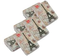 Anneome 6pcs Really Useful Storage Box Grey Storage Boxes Lid Divided Organizer for Desk Jewelry