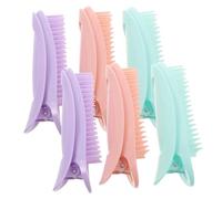 Anneome 6pcs Root Hair Clips Volumizing Styling Tool for Curly Hair Lightweight Hollow Design for Women and Salons