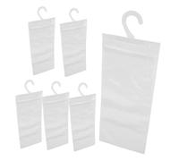 Anneome 6pcs Transparent PVC Disability Placard Holder Capacity Portable Parking Permit Protector with Plastic Hanger Car Accessories Compact Lightweight for Vehicle Use