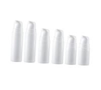 Anneome 6PCS Travel Bottles Set Leak Refillable Toiletry Containers Squeezable with Wide Mouth Design for Shampoo Lotion and Cosmetic Use