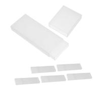 Anneome 6pcs Travel Tongue Scraper Organizer Box Plastic Storage Container Compact Lightweight Case for Adults Multiuse Protection and Easy Carry