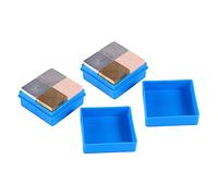 Anneome 8 Pcs Density Cube Heat Experiments Aluminum Copper Iron and Educational Cube Kit for Specific Gravity Investigation Labs
