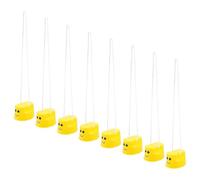 Anneome 8pcs Balancing Stilts Outdoor Walking Cups Lightweight Plastic Bucket Stilts for Boys Balance Training Motor Skills Development Montessori Balance Game